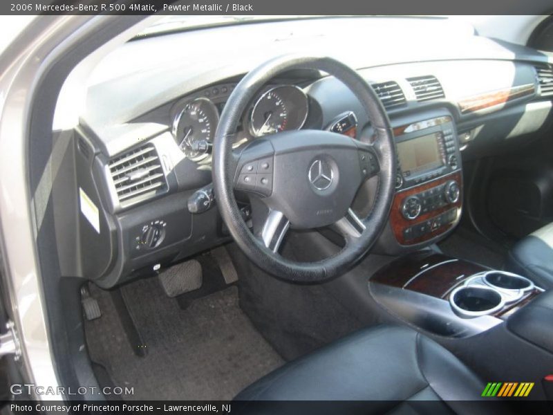 Pewter Metallic / Black 2006 Mercedes-Benz R 500 4Matic