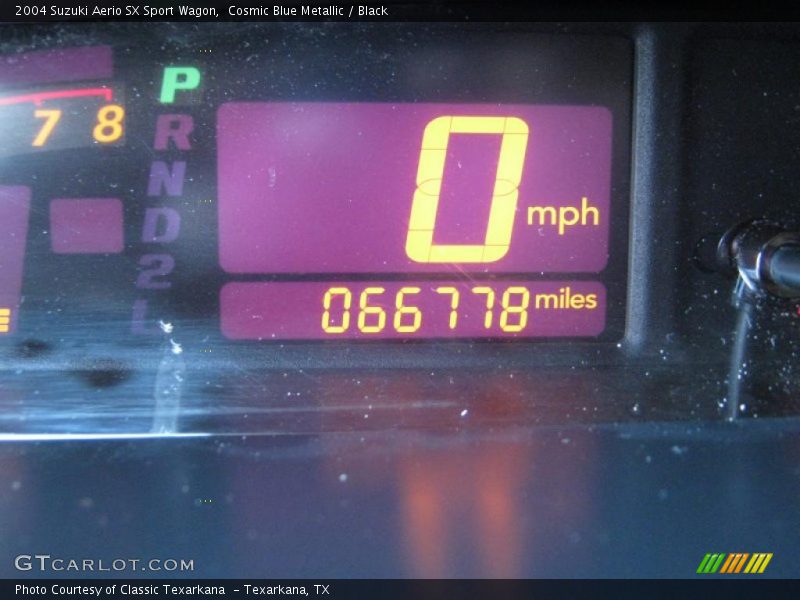 Cosmic Blue Metallic / Black 2004 Suzuki Aerio SX Sport Wagon