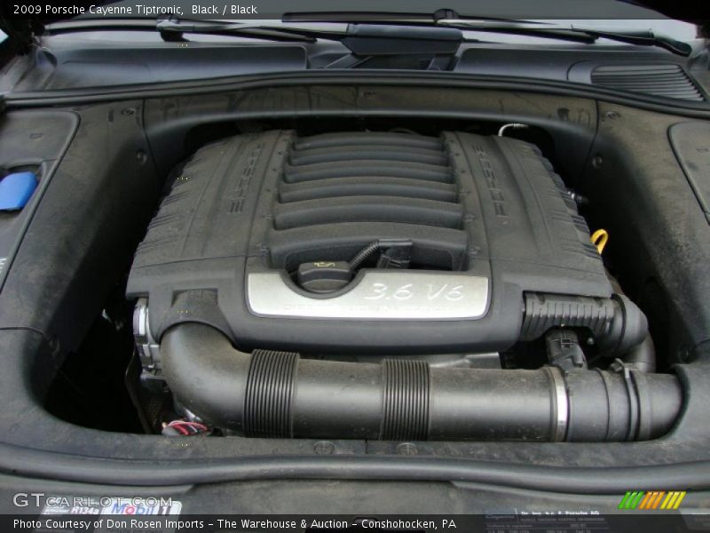 Black / Black 2009 Porsche Cayenne Tiptronic
