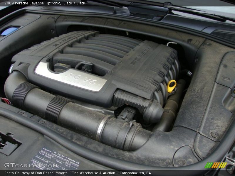 Black / Black 2009 Porsche Cayenne Tiptronic