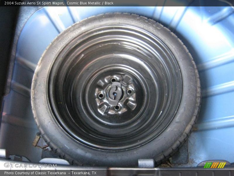 Cosmic Blue Metallic / Black 2004 Suzuki Aerio SX Sport Wagon