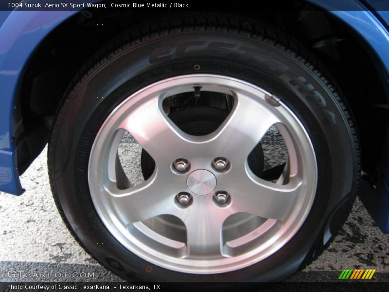 Cosmic Blue Metallic / Black 2004 Suzuki Aerio SX Sport Wagon