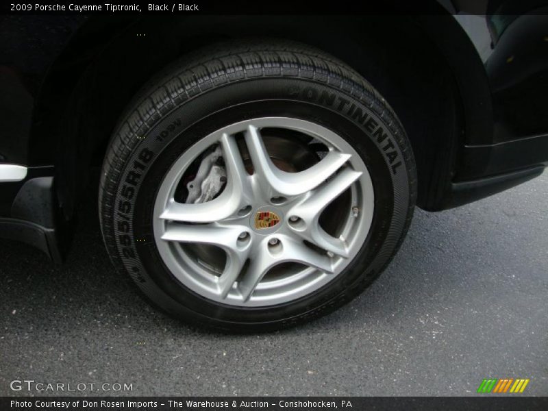 Black / Black 2009 Porsche Cayenne Tiptronic