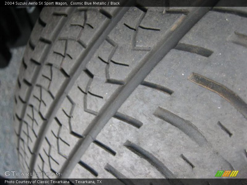 Cosmic Blue Metallic / Black 2004 Suzuki Aerio SX Sport Wagon