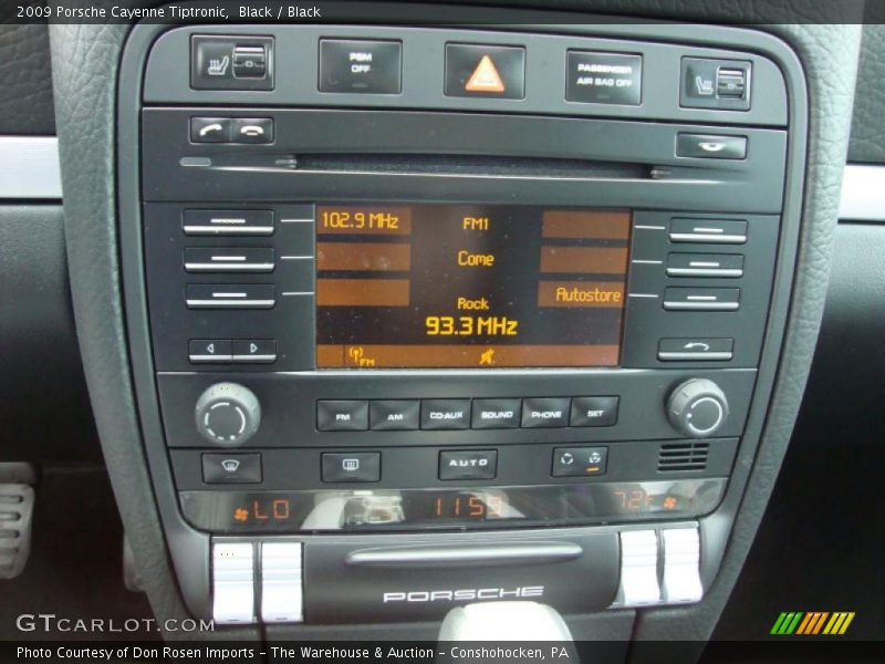 Black / Black 2009 Porsche Cayenne Tiptronic