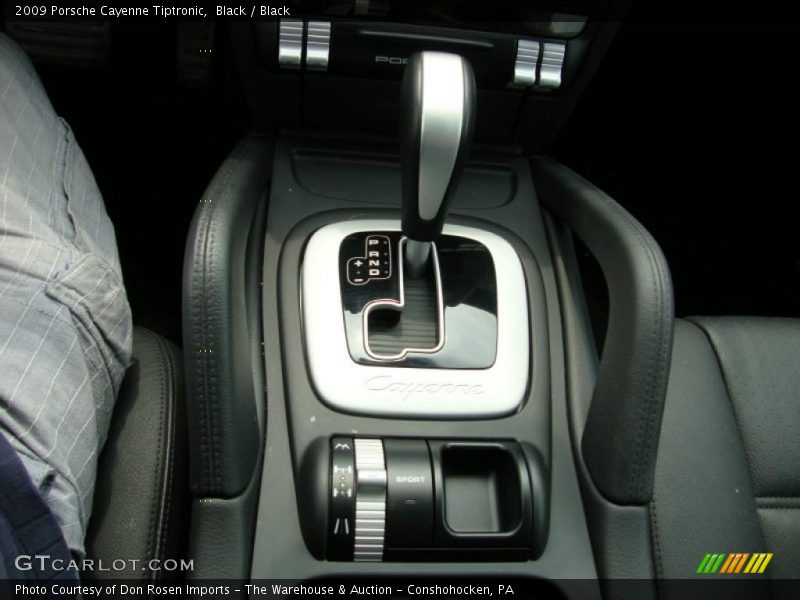 Black / Black 2009 Porsche Cayenne Tiptronic