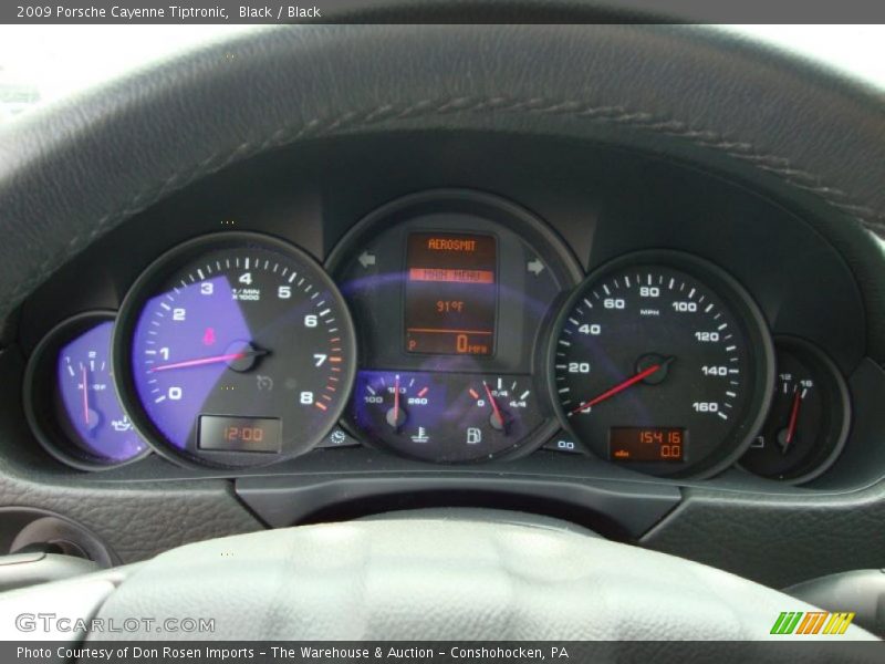 Black / Black 2009 Porsche Cayenne Tiptronic