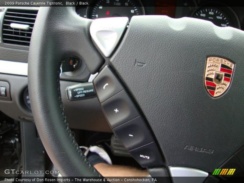 Black / Black 2009 Porsche Cayenne Tiptronic