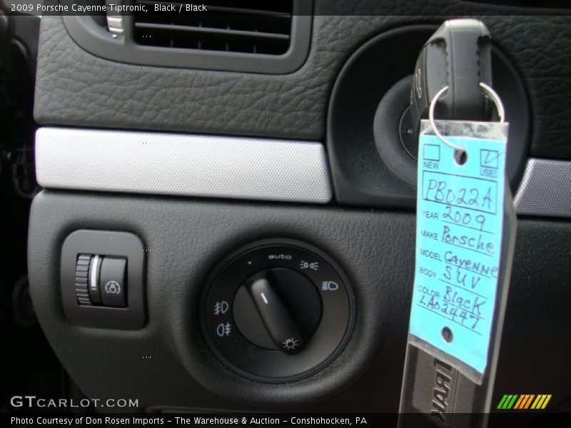 Black / Black 2009 Porsche Cayenne Tiptronic