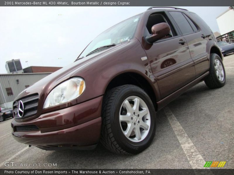 Bourbon Metallic / designo Cognac 2001 Mercedes-Benz ML 430 4Matic