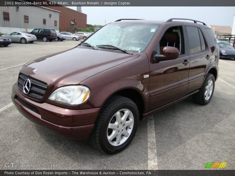 Bourbon Metallic / designo Cognac 2001 Mercedes-Benz ML 430 4Matic