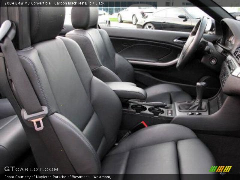 Carbon Black Metallic / Black 2004 BMW M3 Convertible