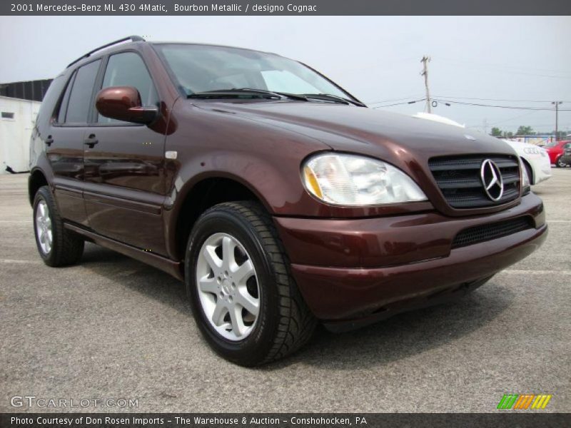Bourbon Metallic / designo Cognac 2001 Mercedes-Benz ML 430 4Matic