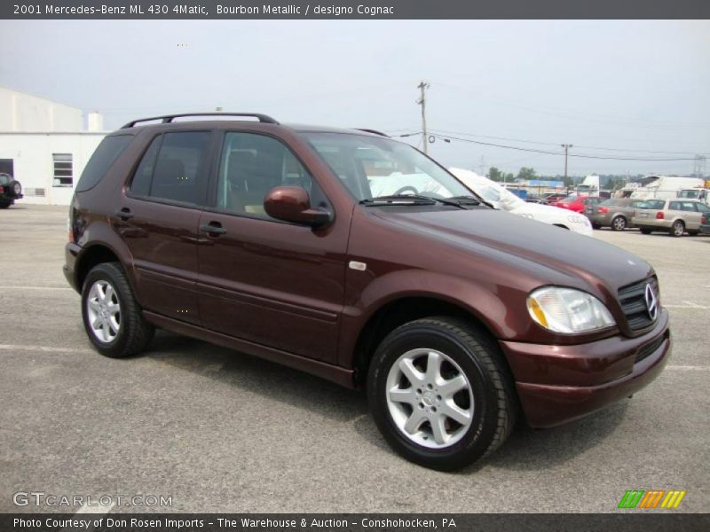 Bourbon Metallic / designo Cognac 2001 Mercedes-Benz ML 430 4Matic