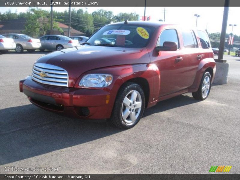 Crystal Red Metallic / Ebony 2009 Chevrolet HHR LT