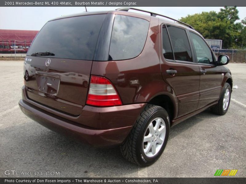 Bourbon Metallic / designo Cognac 2001 Mercedes-Benz ML 430 4Matic