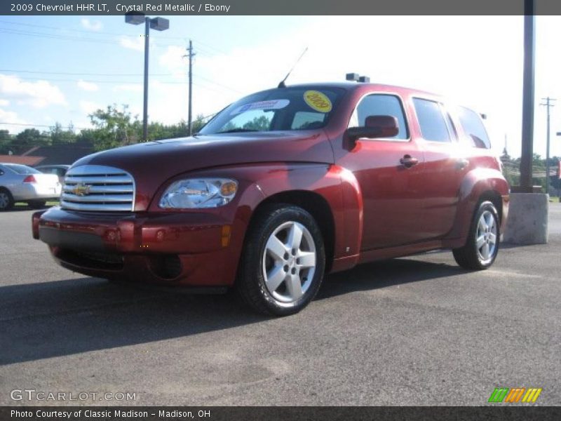 Crystal Red Metallic / Ebony 2009 Chevrolet HHR LT