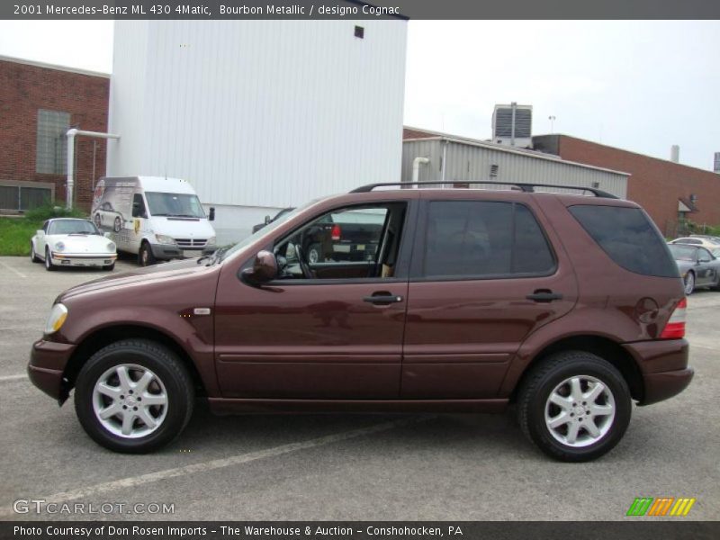 Bourbon Metallic / designo Cognac 2001 Mercedes-Benz ML 430 4Matic