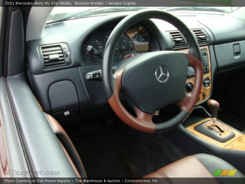 Bourbon Metallic / designo Cognac 2001 Mercedes-Benz ML 430 4Matic