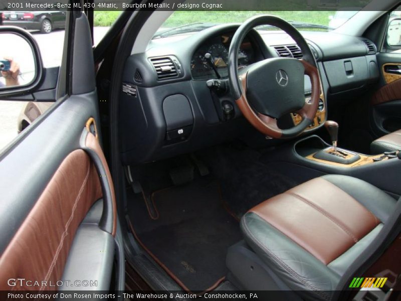 Bourbon Metallic / designo Cognac 2001 Mercedes-Benz ML 430 4Matic