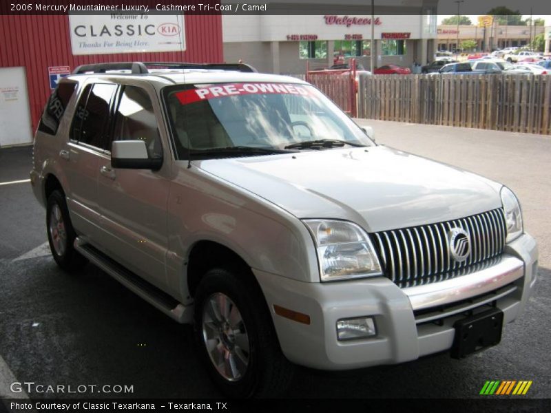 Cashmere Tri-Coat / Camel 2006 Mercury Mountaineer Luxury