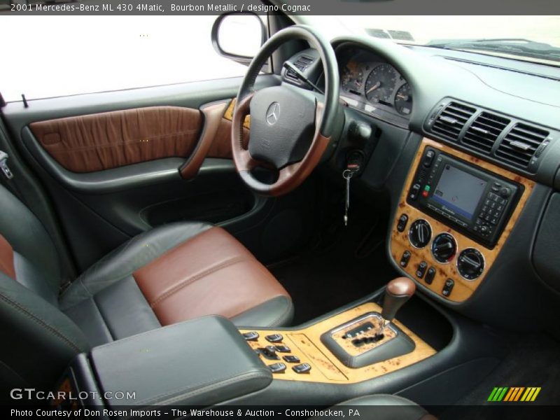 Bourbon Metallic / designo Cognac 2001 Mercedes-Benz ML 430 4Matic