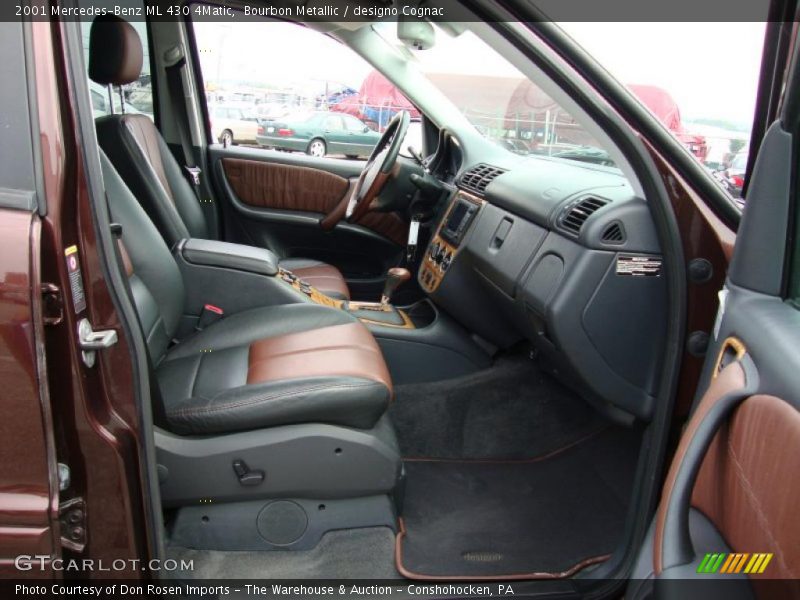 Bourbon Metallic / designo Cognac 2001 Mercedes-Benz ML 430 4Matic