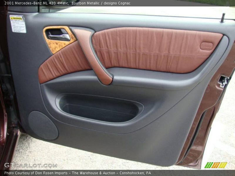 Bourbon Metallic / designo Cognac 2001 Mercedes-Benz ML 430 4Matic