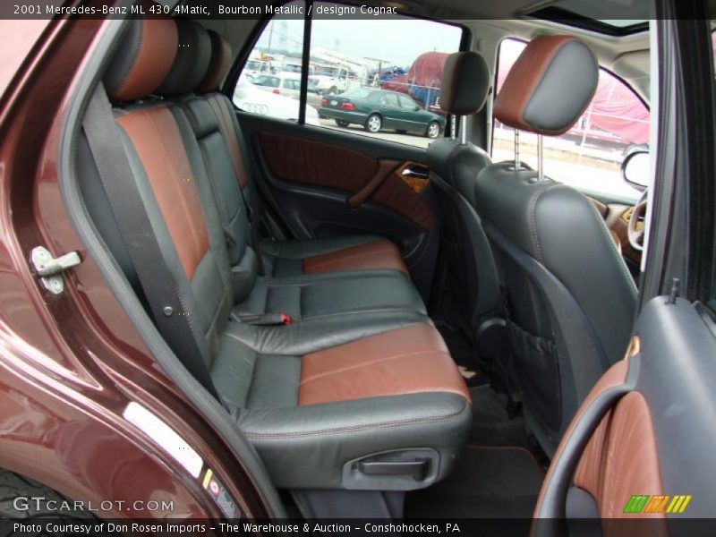Bourbon Metallic / designo Cognac 2001 Mercedes-Benz ML 430 4Matic