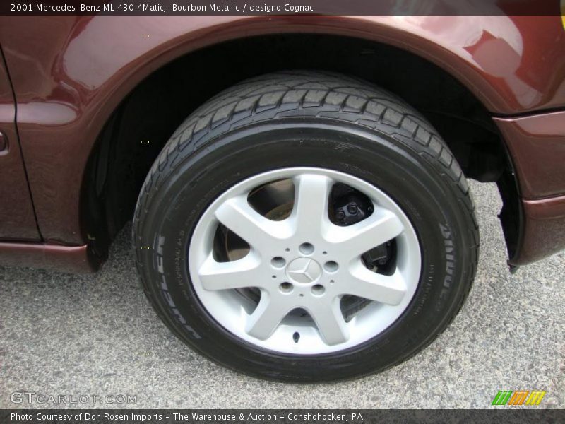 Bourbon Metallic / designo Cognac 2001 Mercedes-Benz ML 430 4Matic
