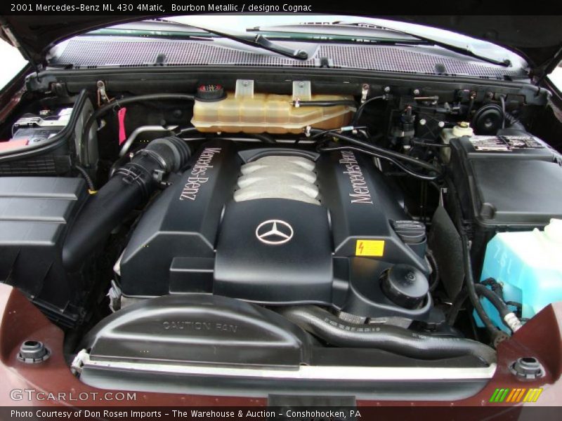 Bourbon Metallic / designo Cognac 2001 Mercedes-Benz ML 430 4Matic