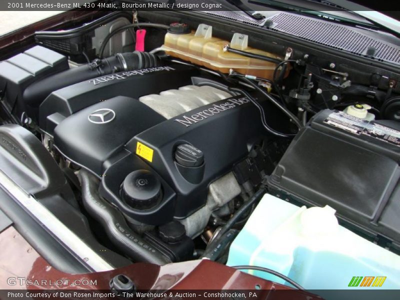 Bourbon Metallic / designo Cognac 2001 Mercedes-Benz ML 430 4Matic