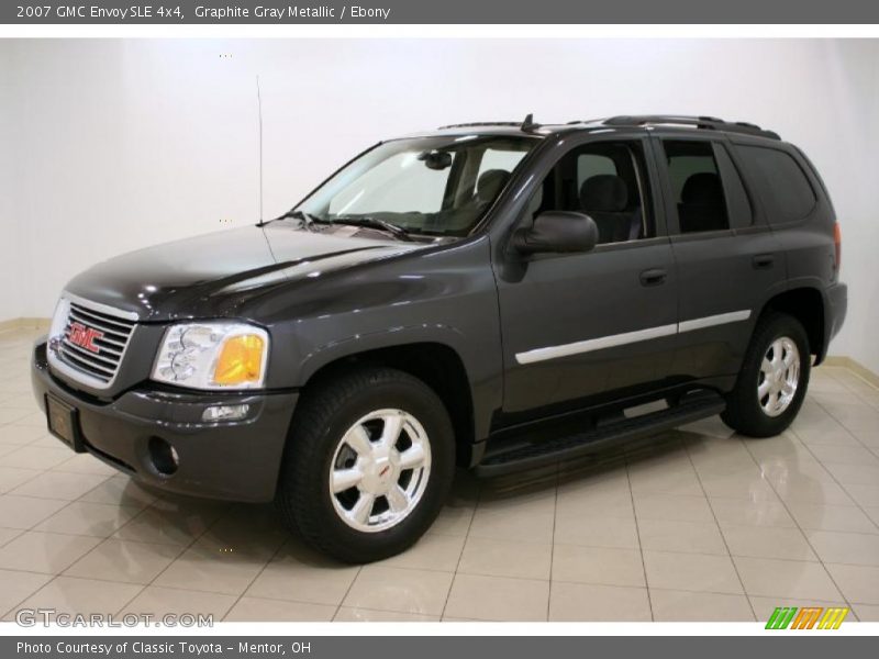 Graphite Gray Metallic / Ebony 2007 GMC Envoy SLE 4x4