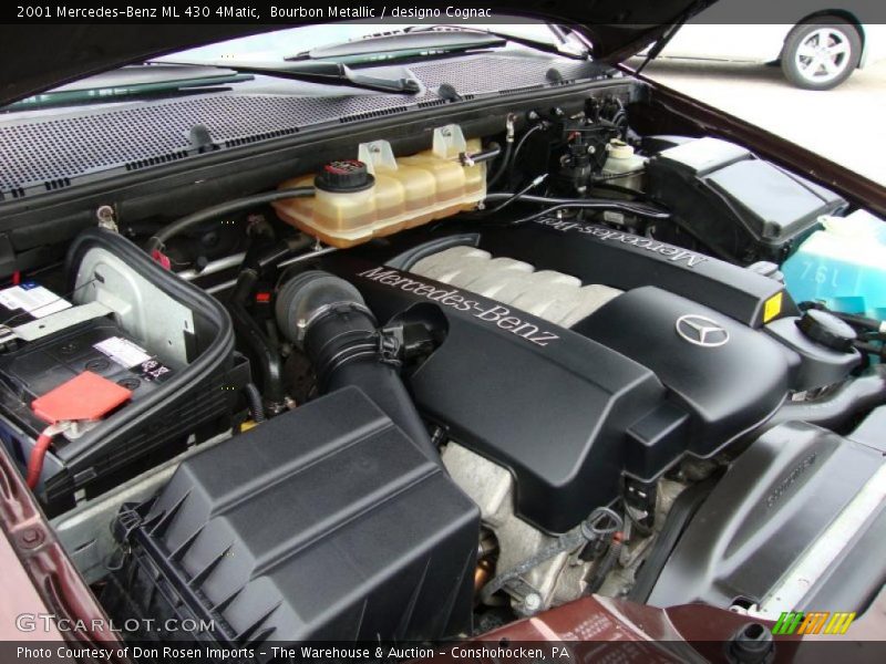 Bourbon Metallic / designo Cognac 2001 Mercedes-Benz ML 430 4Matic