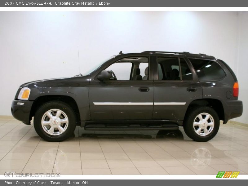 Graphite Gray Metallic / Ebony 2007 GMC Envoy SLE 4x4