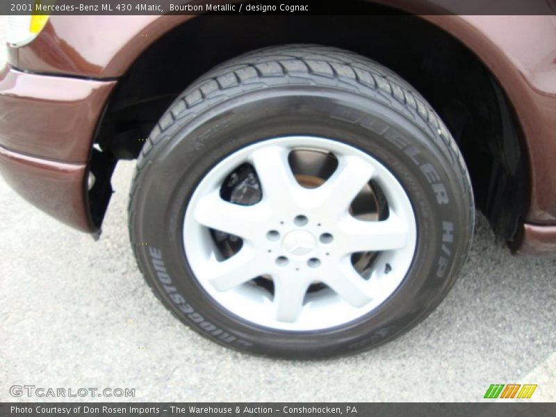 Bourbon Metallic / designo Cognac 2001 Mercedes-Benz ML 430 4Matic