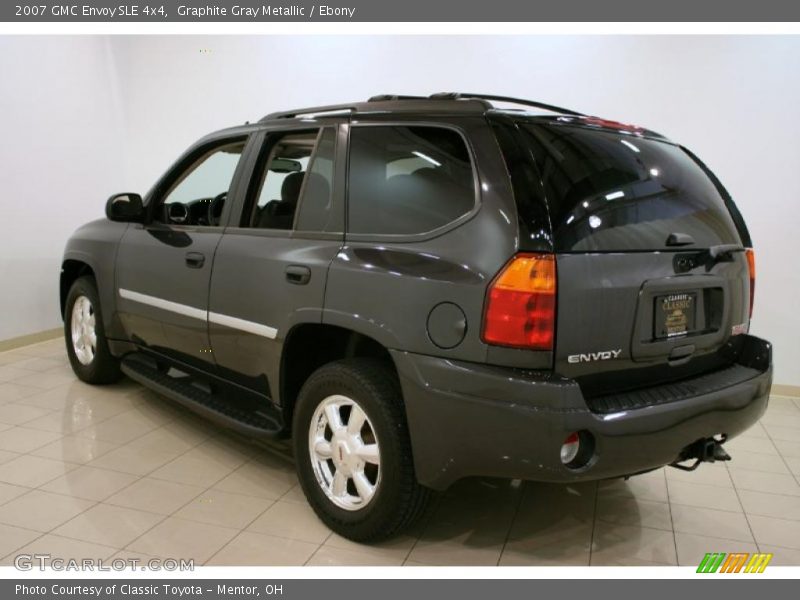 Graphite Gray Metallic / Ebony 2007 GMC Envoy SLE 4x4