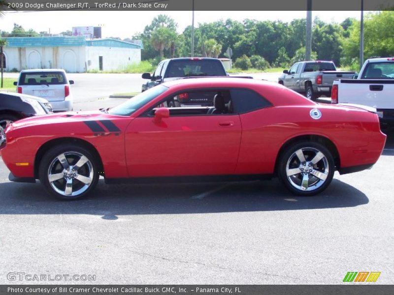 TorRed / Dark Slate Gray 2009 Dodge Challenger R/T