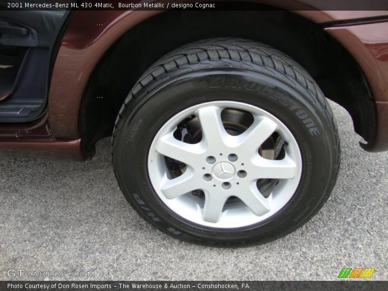 Bourbon Metallic / designo Cognac 2001 Mercedes-Benz ML 430 4Matic