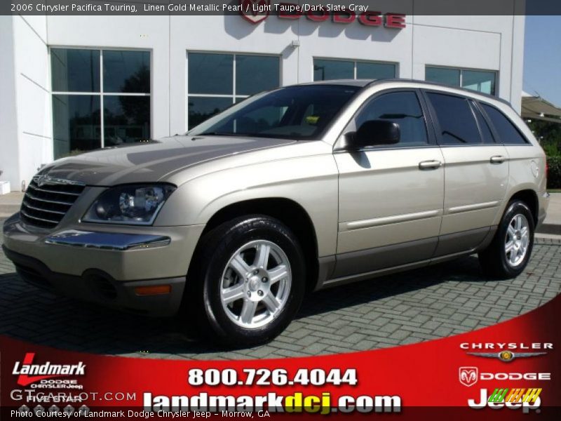 Linen Gold Metallic Pearl / Light Taupe/Dark Slate Gray 2006 Chrysler Pacifica Touring