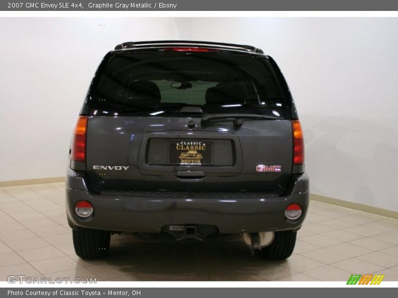 Graphite Gray Metallic / Ebony 2007 GMC Envoy SLE 4x4