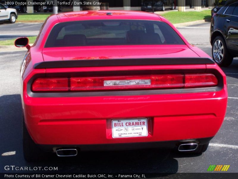 TorRed / Dark Slate Gray 2009 Dodge Challenger R/T