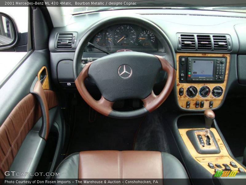 Bourbon Metallic / designo Cognac 2001 Mercedes-Benz ML 430 4Matic