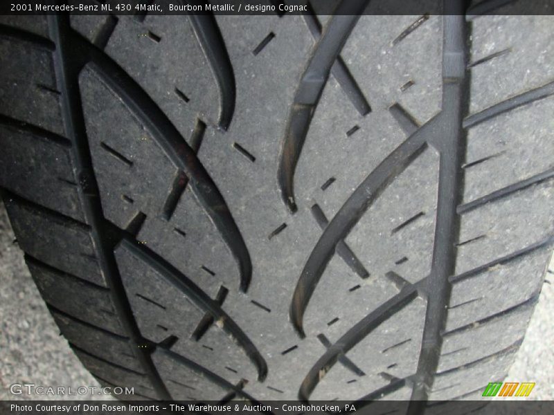 Bourbon Metallic / designo Cognac 2001 Mercedes-Benz ML 430 4Matic