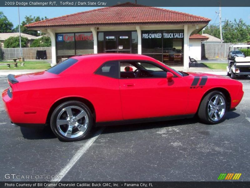 TorRed / Dark Slate Gray 2009 Dodge Challenger R/T