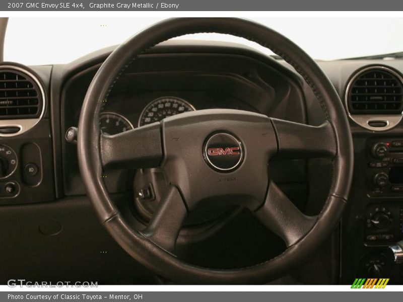 Graphite Gray Metallic / Ebony 2007 GMC Envoy SLE 4x4