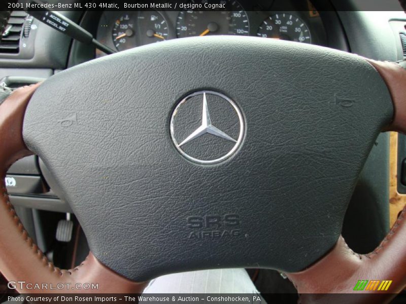 Bourbon Metallic / designo Cognac 2001 Mercedes-Benz ML 430 4Matic