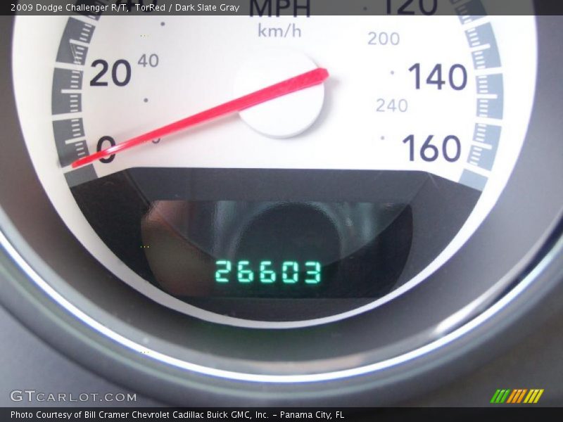 TorRed / Dark Slate Gray 2009 Dodge Challenger R/T