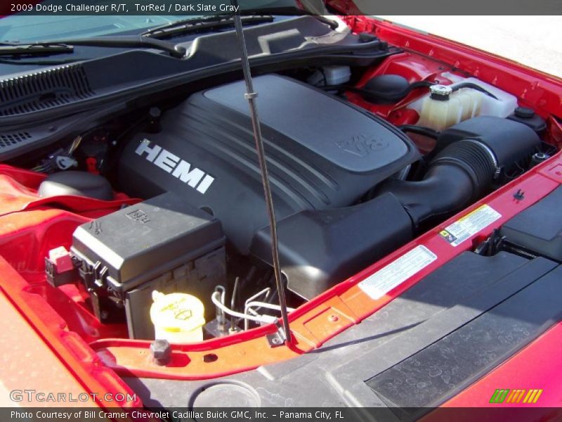 TorRed / Dark Slate Gray 2009 Dodge Challenger R/T