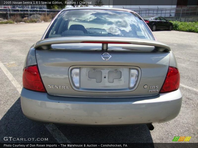 Radium / Charcoal 2005 Nissan Sentra 1.8 S Special Edition